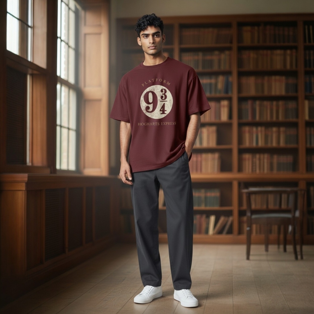 Platform 9 3/4 Hogwarts Express T-Shirt Size Large - Picture 3 of 4